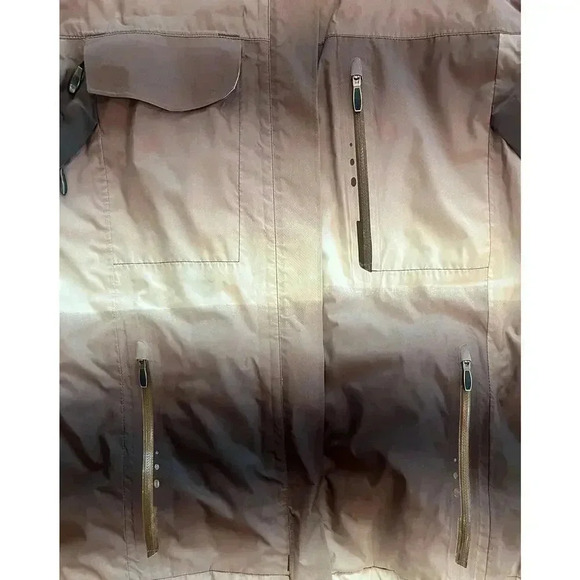 Women's Columbia Interchange Winter Jacket Coat Brown + White, Small, Titanium - Picture 5 of 9